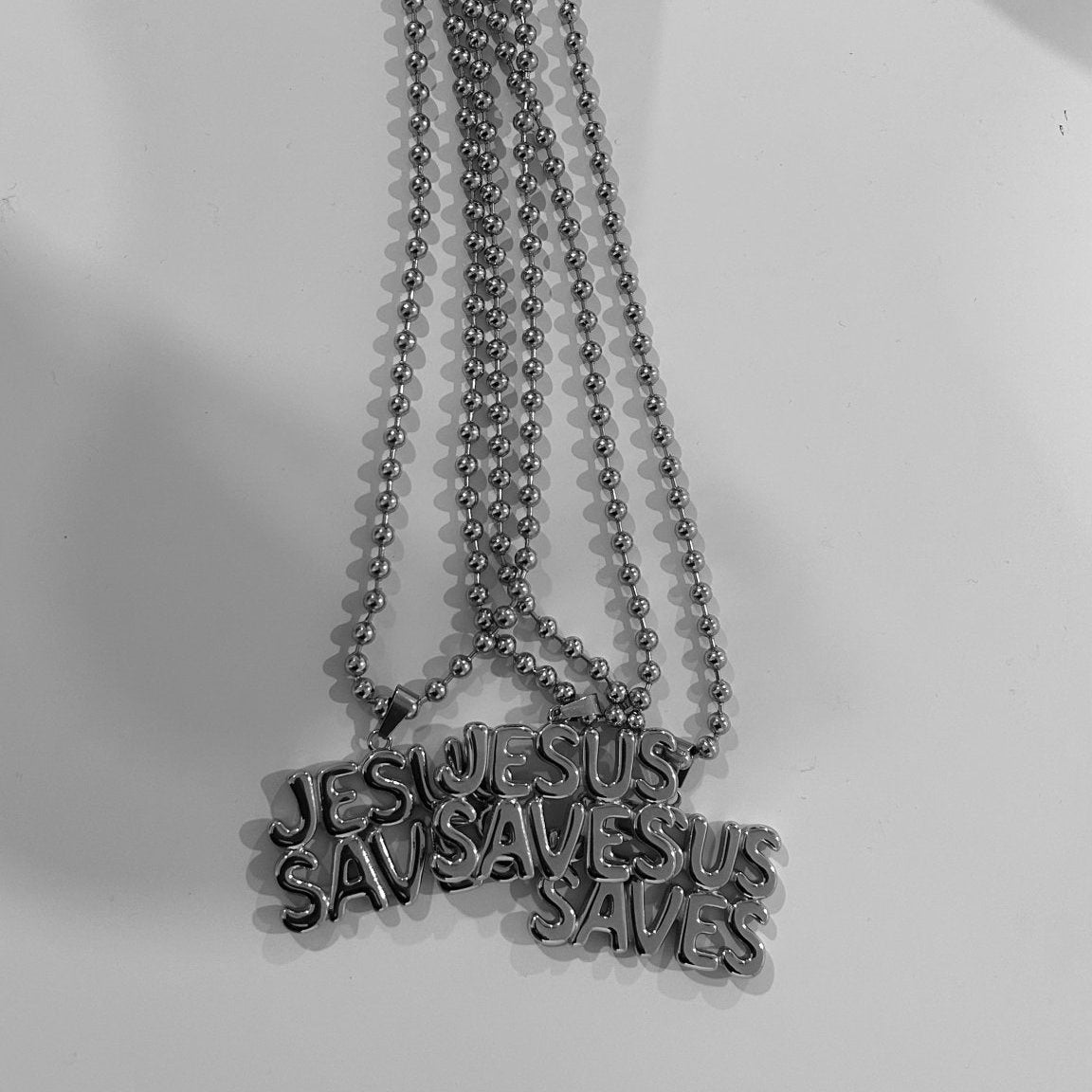 Jesus Saves Necklace 2 - Pack Bundle - Divine Visions