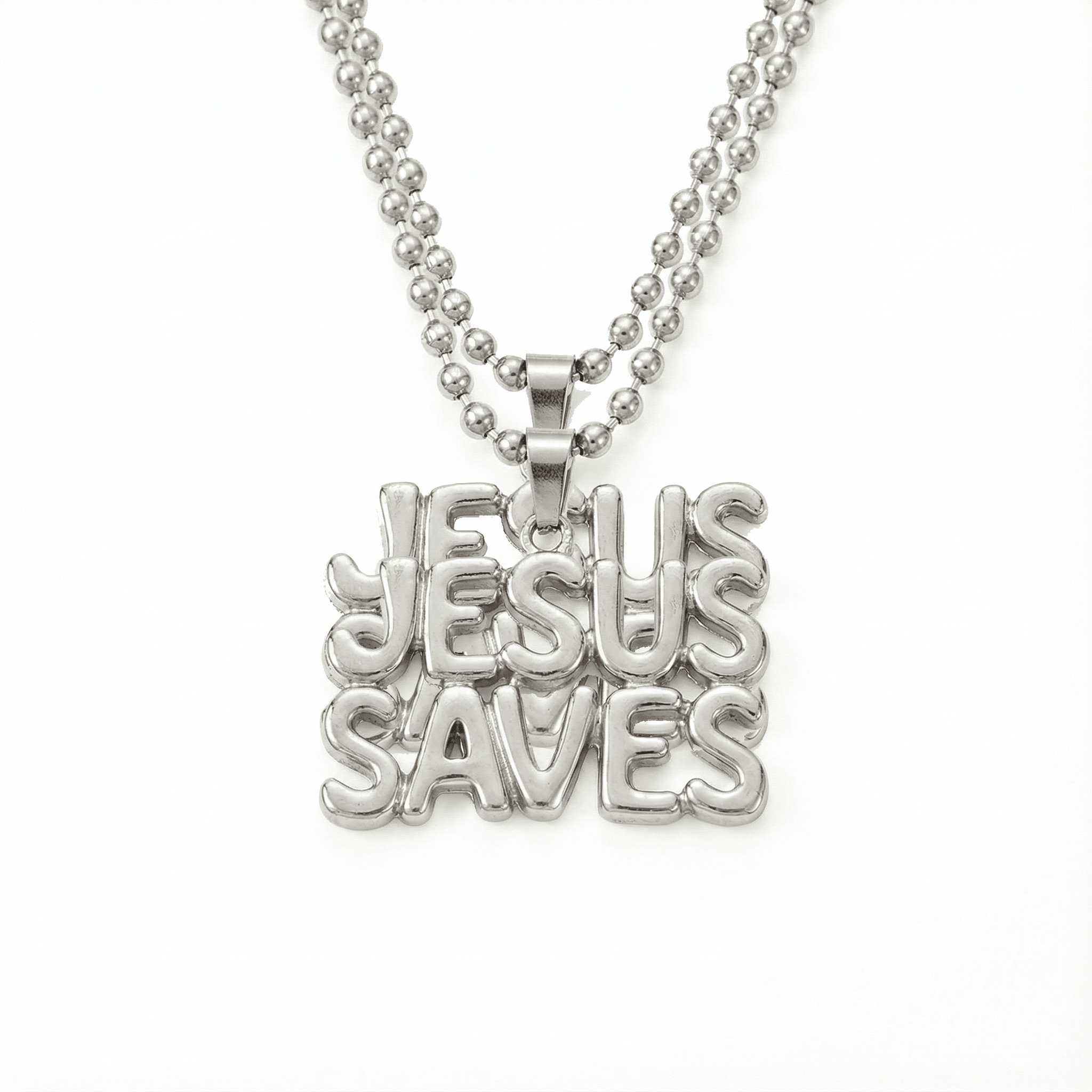Jesus Saves Necklace 2 - Pack Bundle - Divine Visions