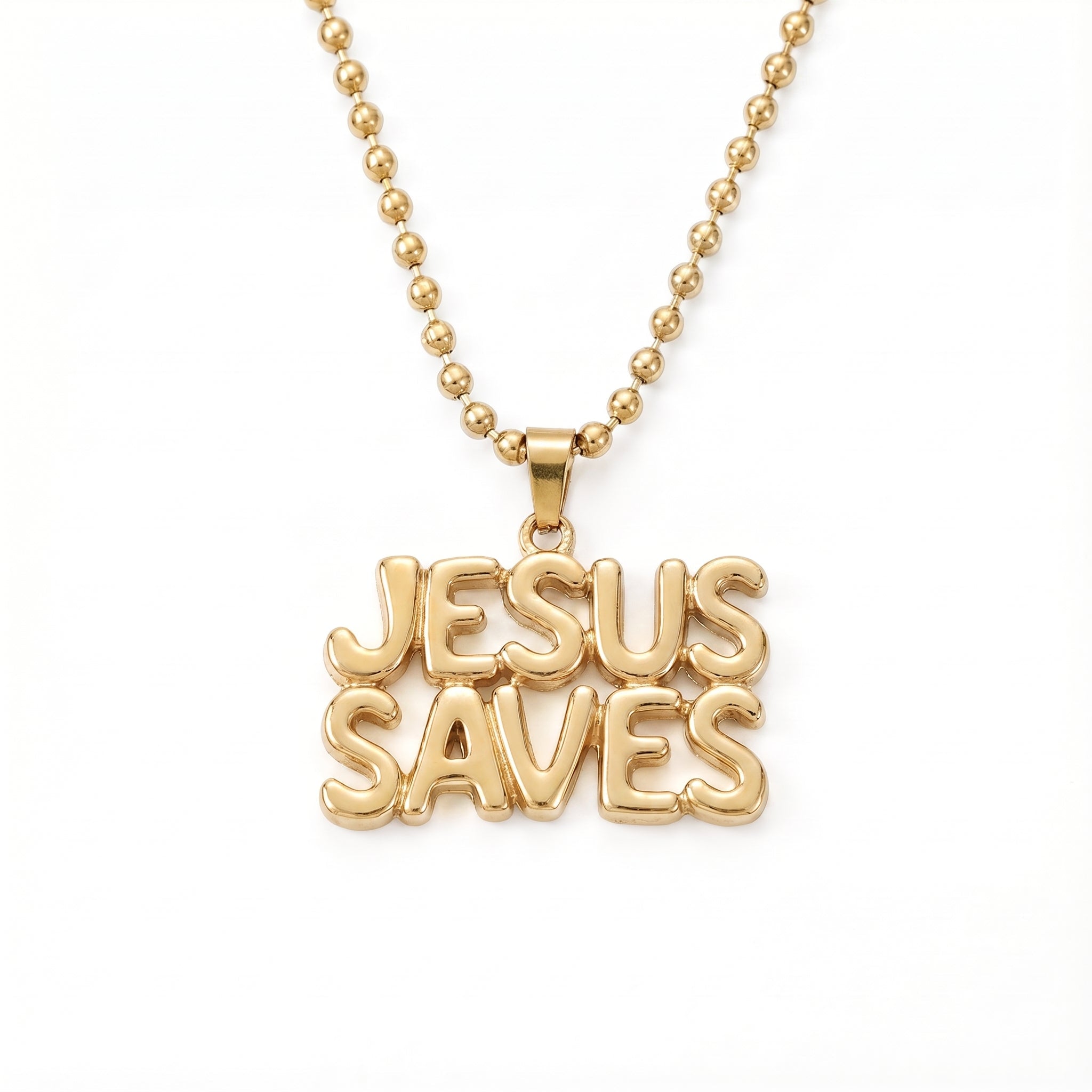 Jesus Saves Necklace - Divine Visions