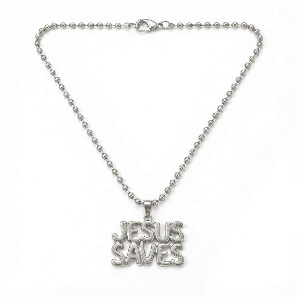 Jesus Saves Necklace - Divine Visions